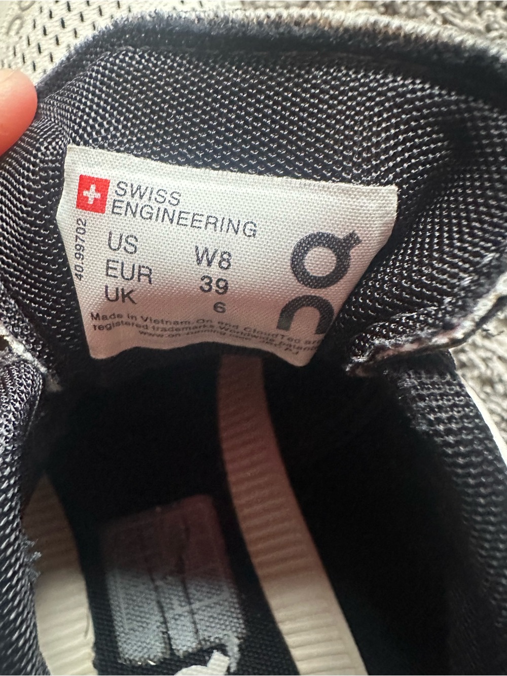 ON CLOUD X Women's Running Walking Gym Shoes Size 8 40.99702 - Picture 13 of 13